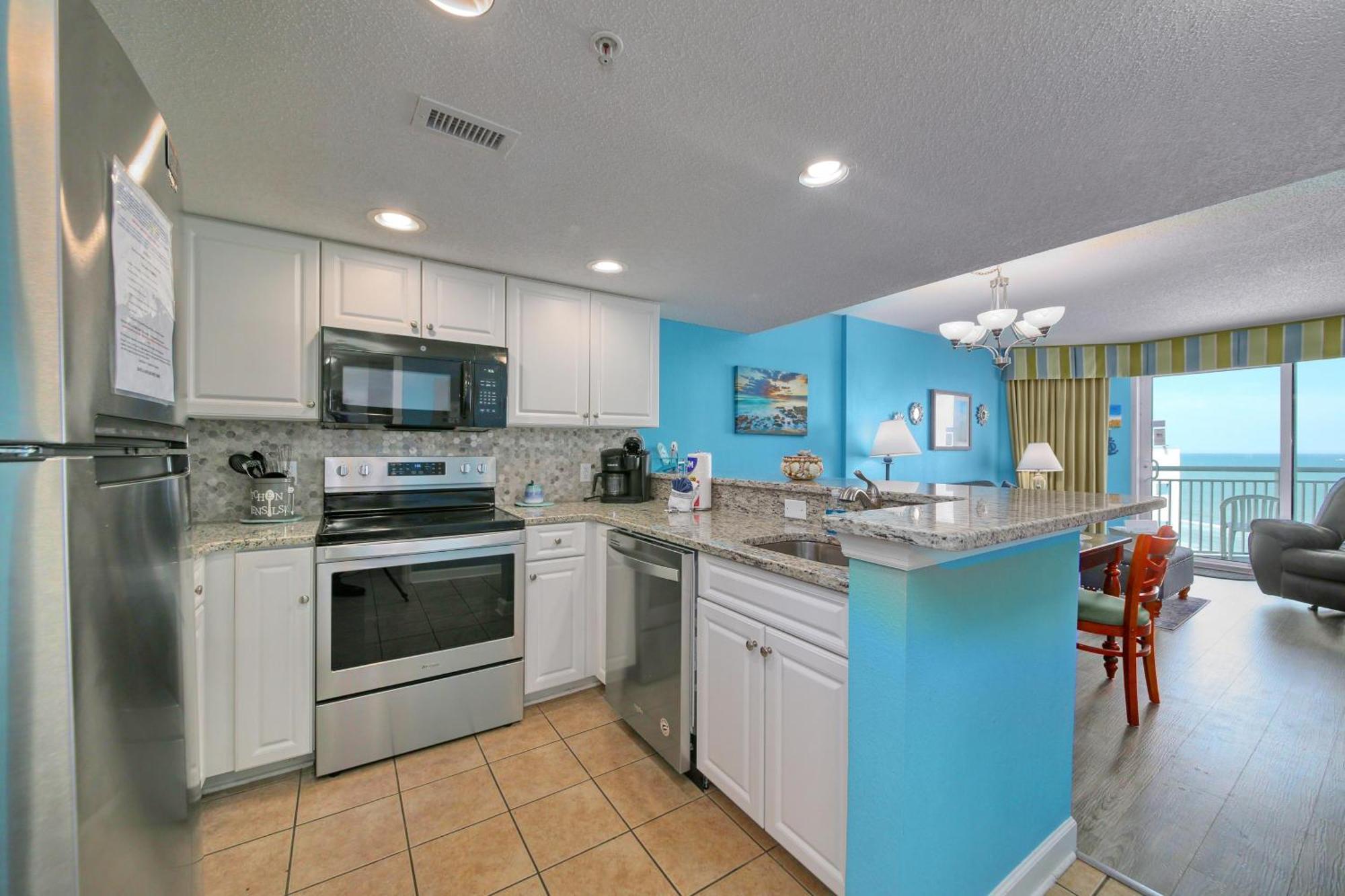 2501 S Ocean Blvd, 0929 - Ocean View Sleeps 8 Villa Myrtle Beach Exteriör bild