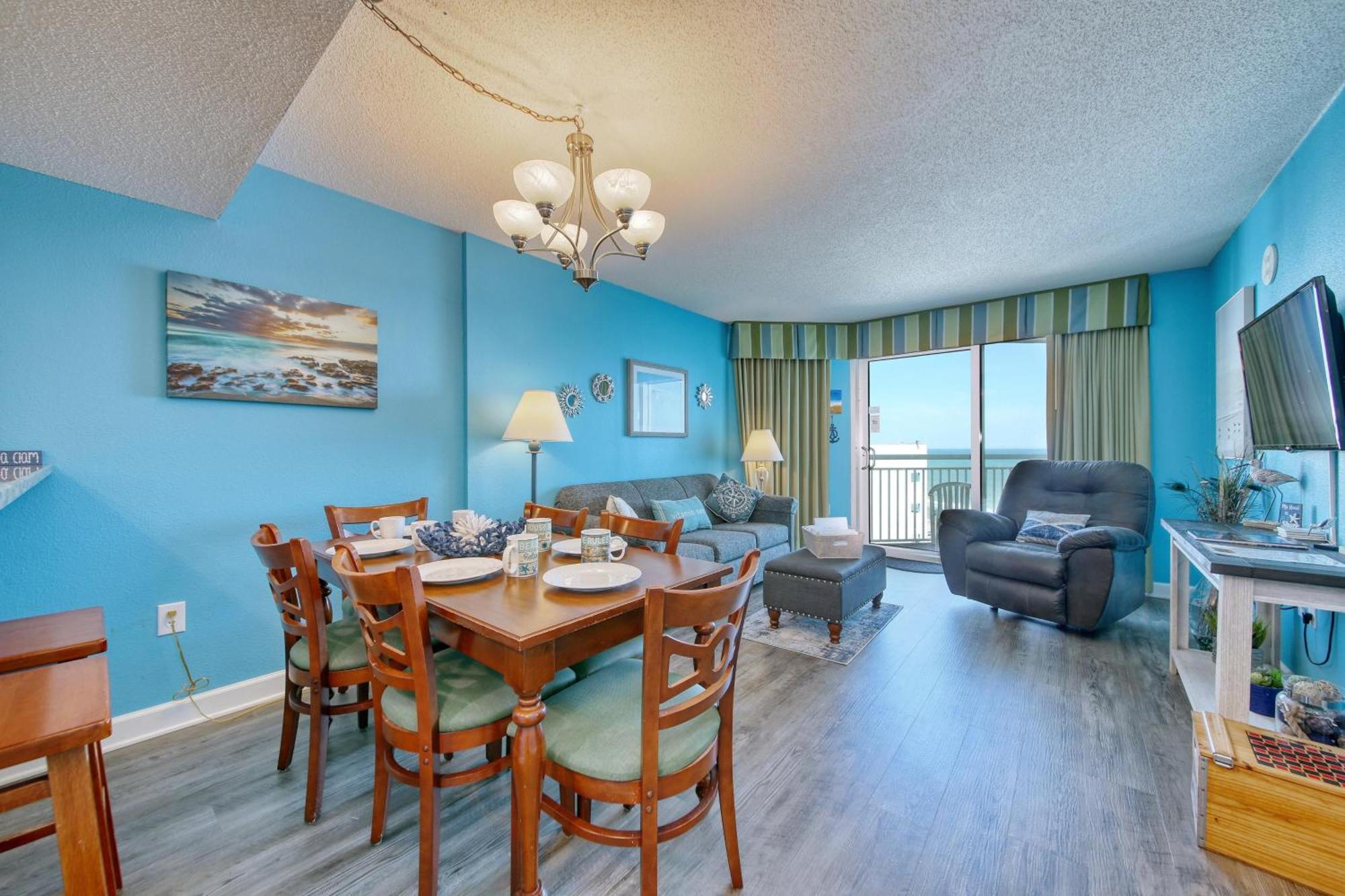 2501 S Ocean Blvd, 0929 - Ocean View Sleeps 8 Villa Myrtle Beach Exteriör bild