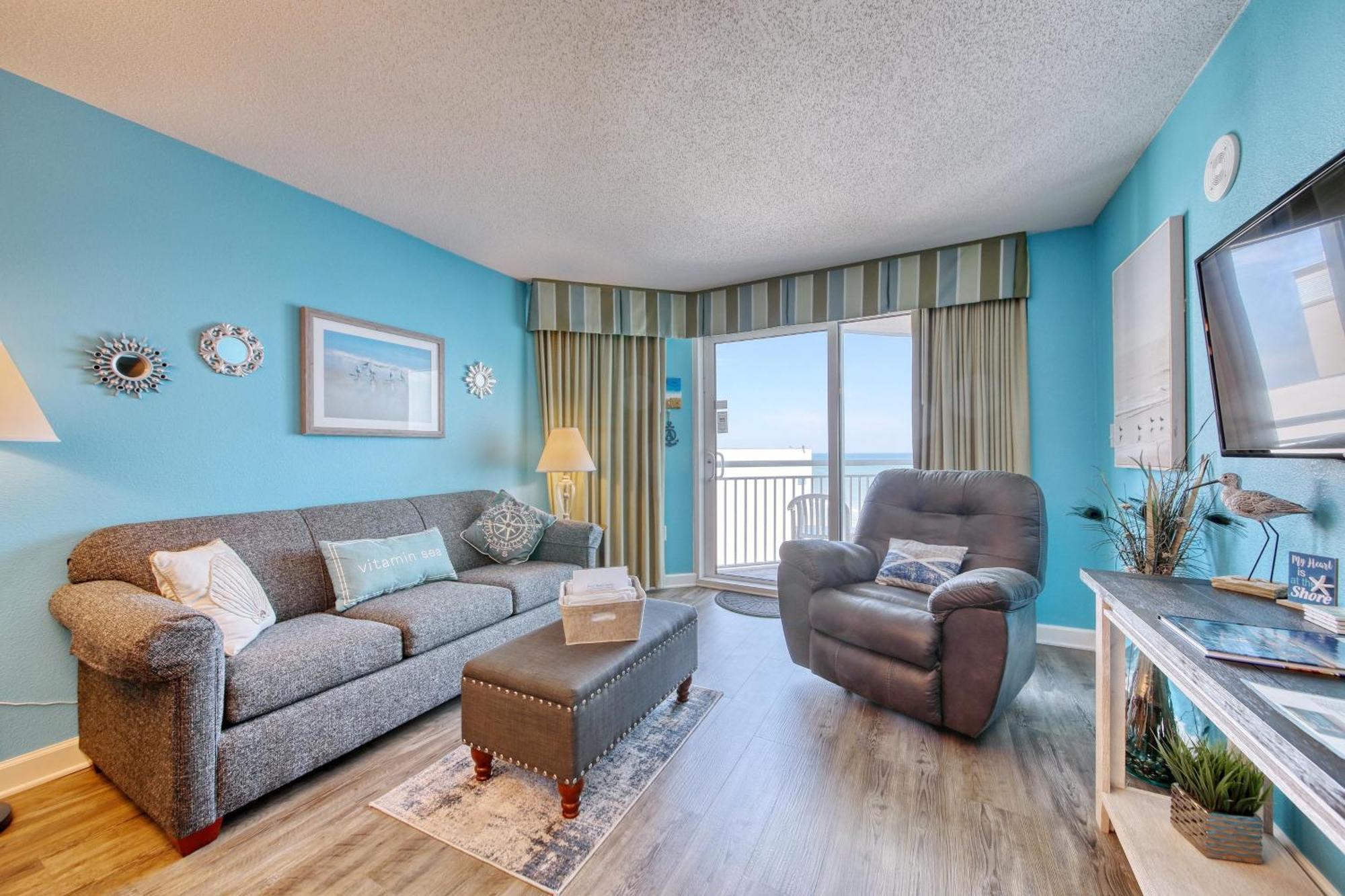 2501 S Ocean Blvd, 0929 - Ocean View Sleeps 8 Villa Myrtle Beach Exteriör bild